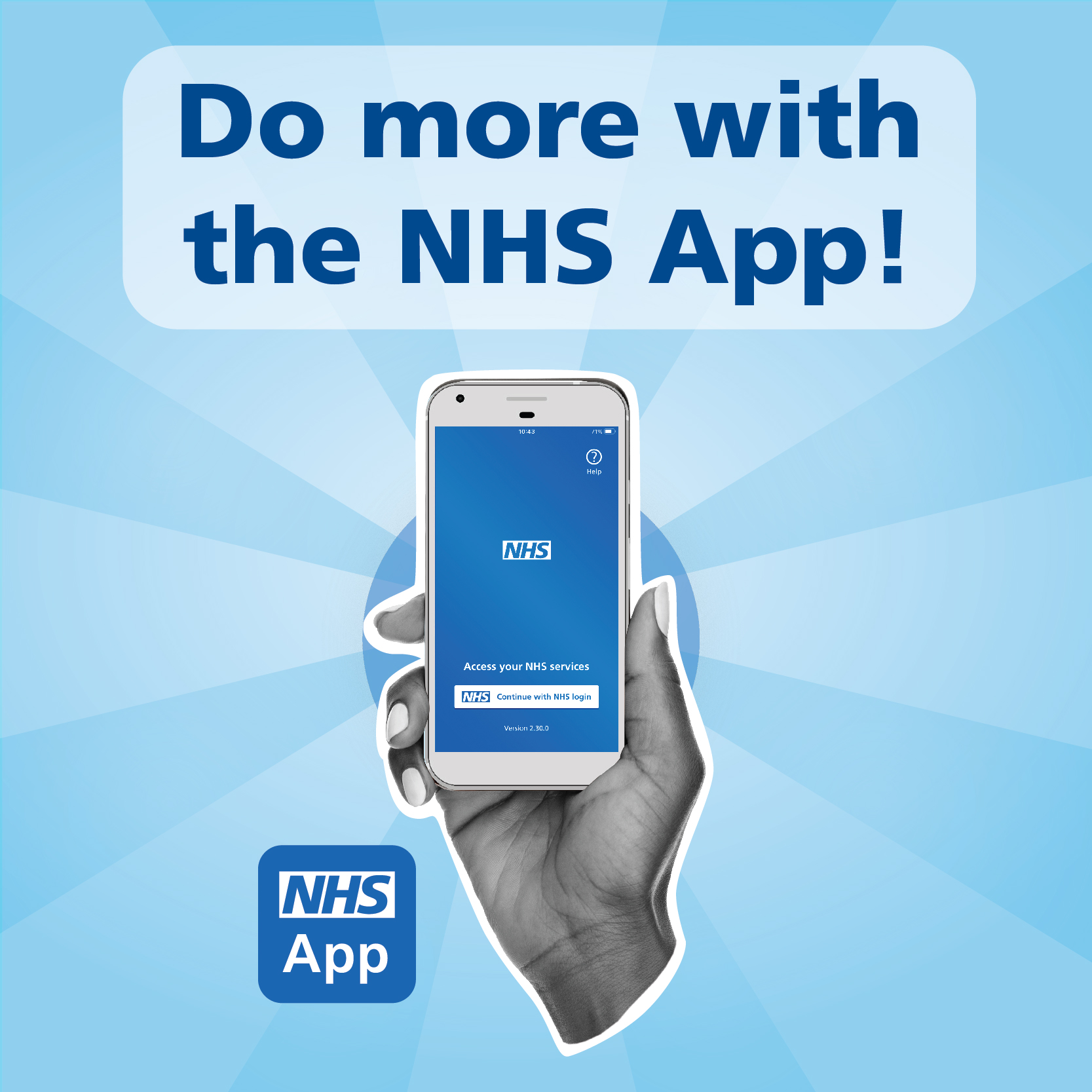 Do more with the NHS App
